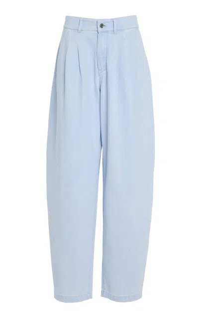 Frame High-rise Tapered Pants