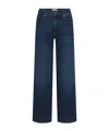 Frame Le Slim Palazzo High Rise Jeans In Femma In Blue