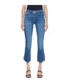 Frame Denim Le High Mermaid High-rise Straight Jean In Blue
