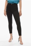 Frame High Waist Dark Wash Skinny Fit Jeans 13cm