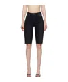 Frame High Waist Denim Shorts