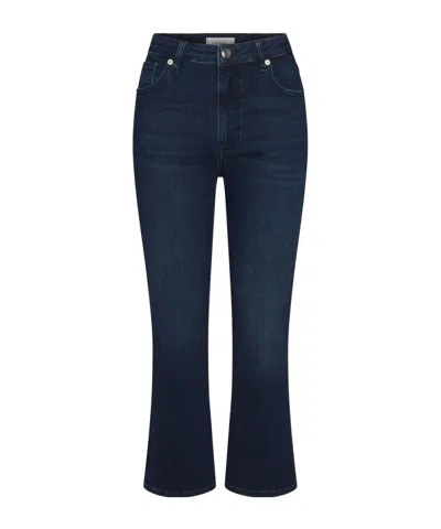 Frame High Waist Jeans In Blue