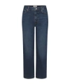 Frame High Waist Jeans In Blue