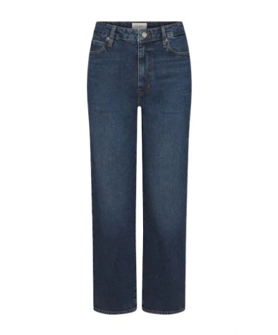 Frame High Waist Jeans In Blue