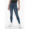 Frame High Waist Skinny Fit Jeans 12cm