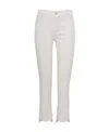 Frame Le High Straight High-rise Straight-leg Stretch-denim Jeans In White