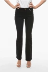 Frame High Waist Stretch Cotton Flared Jeans 26cm