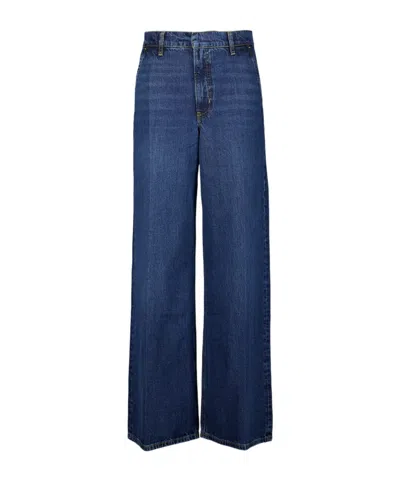 FRAME FRAME HIGH-WAIST WIDE-LEG JEANS