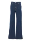 Frame Le Palazzo High-waisted Jeans In Blue