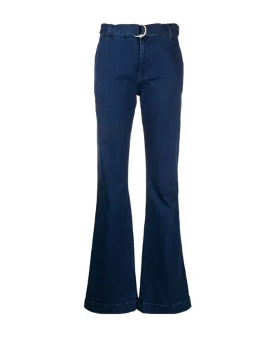 FRAME HIGH-WAISTED FLARED JEANS