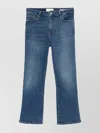Frame Le Crop Mini Boot Jeans In Blue