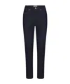 Frame High-waisted Straight-leg Jeans In Black