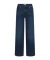 Frame High-waisted Wide-leg Jeans In Blue