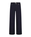 Frame High-waisted Wide-leg Jeans In Blue