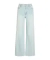 Frame Le Slim Palazzo High-rise Wide-leg Jeans In Blue