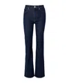 Frame Reboot High-rise Bootcut Jeans In Blue