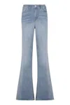 Frame High-rise Flared Jeans Humphrey