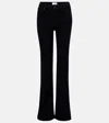 Frame Le High Straight Cropped High-rise Straight-leg Jeans In Black