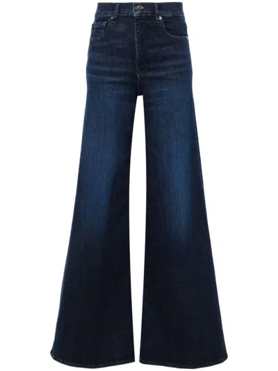 Frame Indigo Blue Wide-leg Jeans