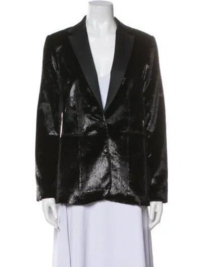 Pre-owned Frame Jacket In Black