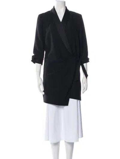 Pre-owned Frame Jacket In Black