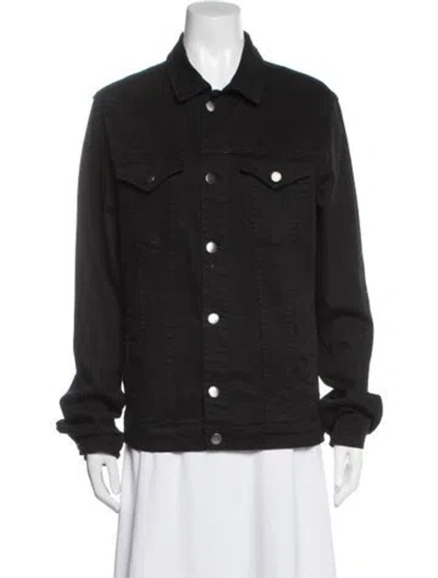 Pre-owned Frame Jacket In Black