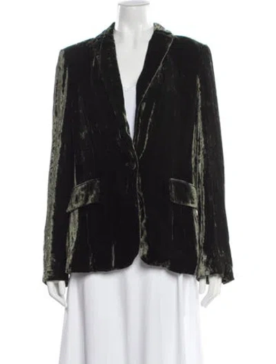 Pre-owned Frame Jacket In Black