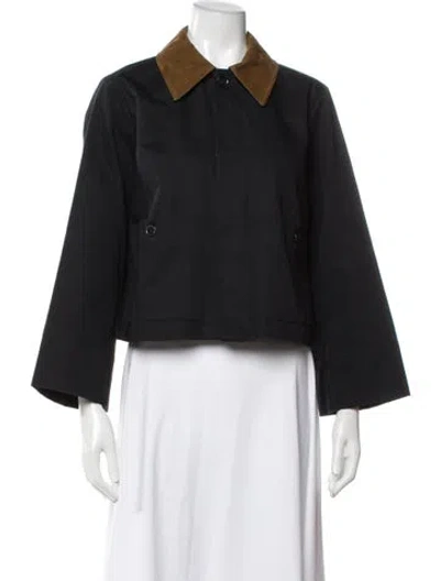 Pre-owned Frame Jacket In Black