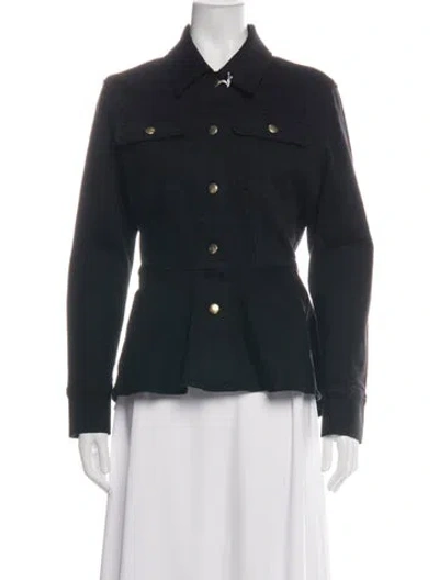 Pre-owned Frame Jacket In Black