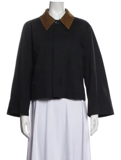 Pre-owned Frame Jacket In Black