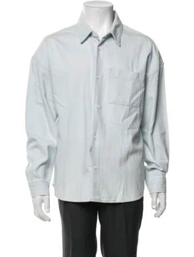 Pre-owned Frame Jacket In Blue