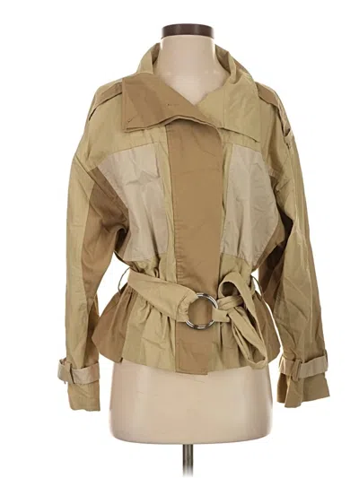 Pre-owned Frame Jacket In Brown