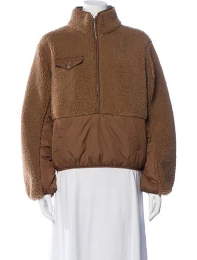 Pre-owned Frame Jacket In Brown