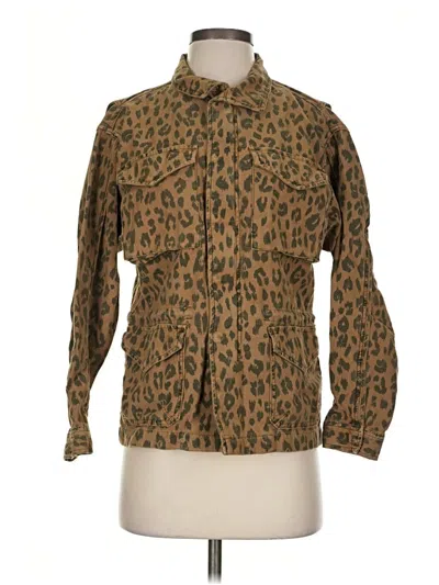 Pre-owned Frame Jacket In Gold
