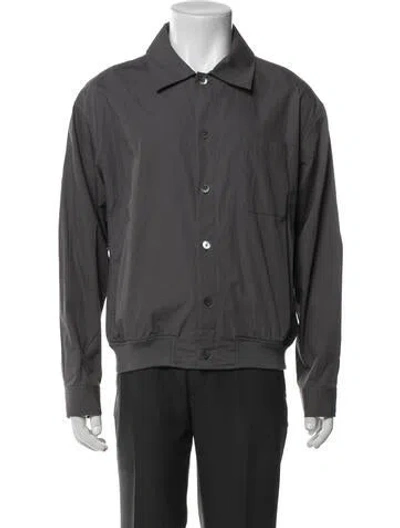 Pre-owned Frame Jacket In Gray