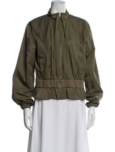 Pre-owned Frame Jacket In Green