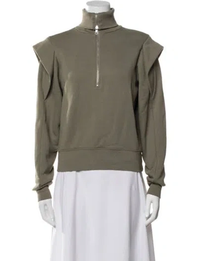 Pre-owned Frame Jacket In Green