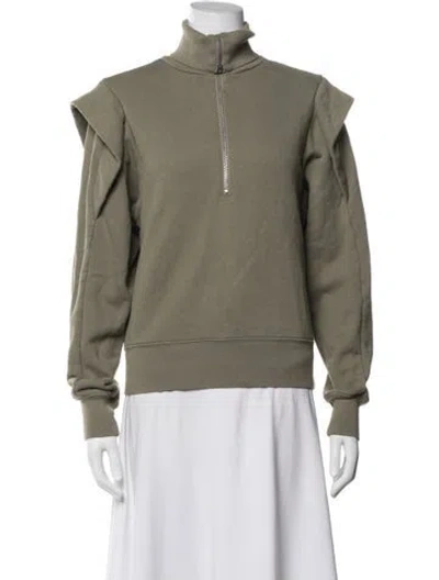 Pre-owned Frame Jacket In Green
