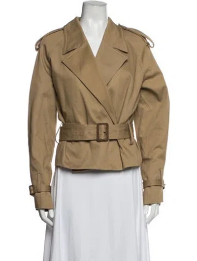 Pre-owned Frame Jacket In Neutrals