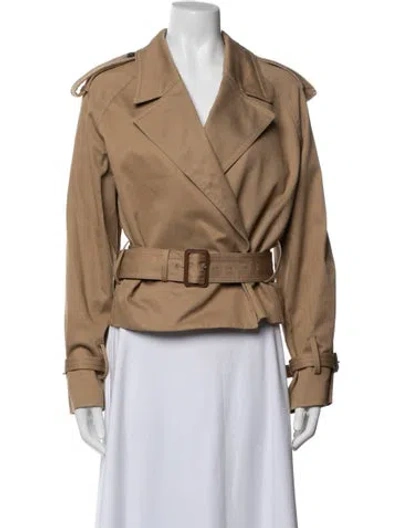 Pre-owned Frame Jacket In Neutrals