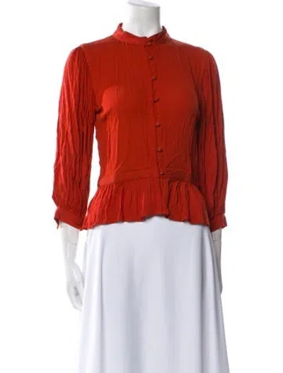 Pre-owned Frame Jacket In Orange