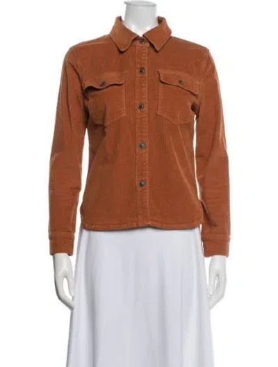 Pre-owned Frame Jacket In Orange