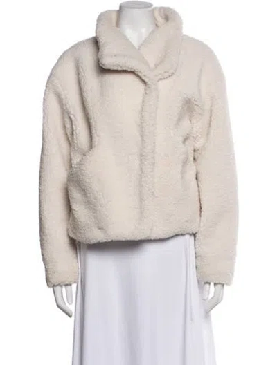 Pre-owned Frame Jacket In White