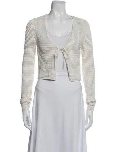 Pre-owned Frame Jacket In White