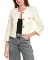 Frame Denim Jacket In White