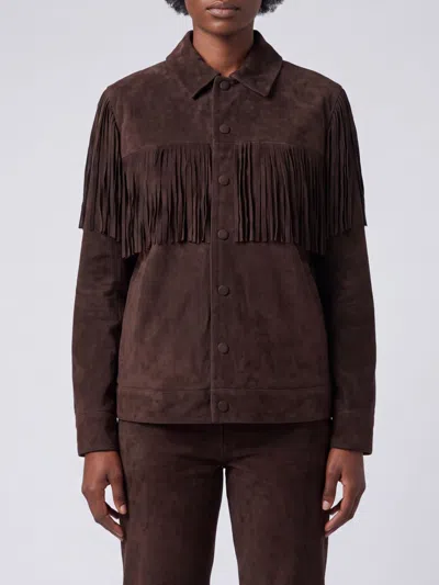 Frame Jacket Woman Color Brown