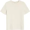 Frame Jacquard Stripe T-shirt In Neutral