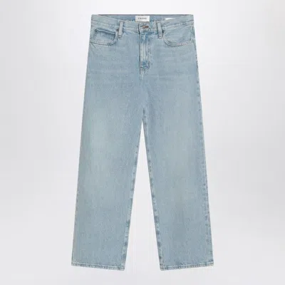 FRAME FRAME  JANE CROP REGENERATED DENIM JEANS