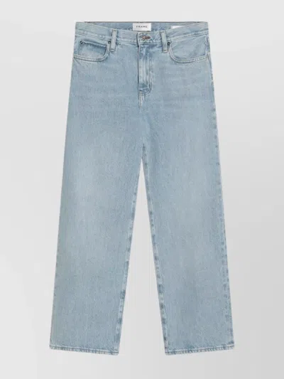 FRAME JANE CROP REGENERATED DENIM JEANS