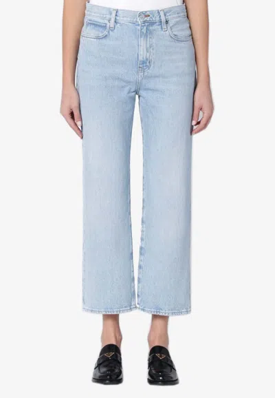 FRAME JANE HIGH-WAIST CROPPED JEANS